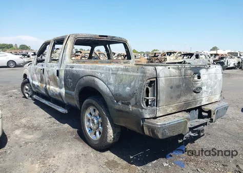 2016 Ford F-250 Lariat из США, поврежденный, VIN 1FT7W2BT0GEB53135